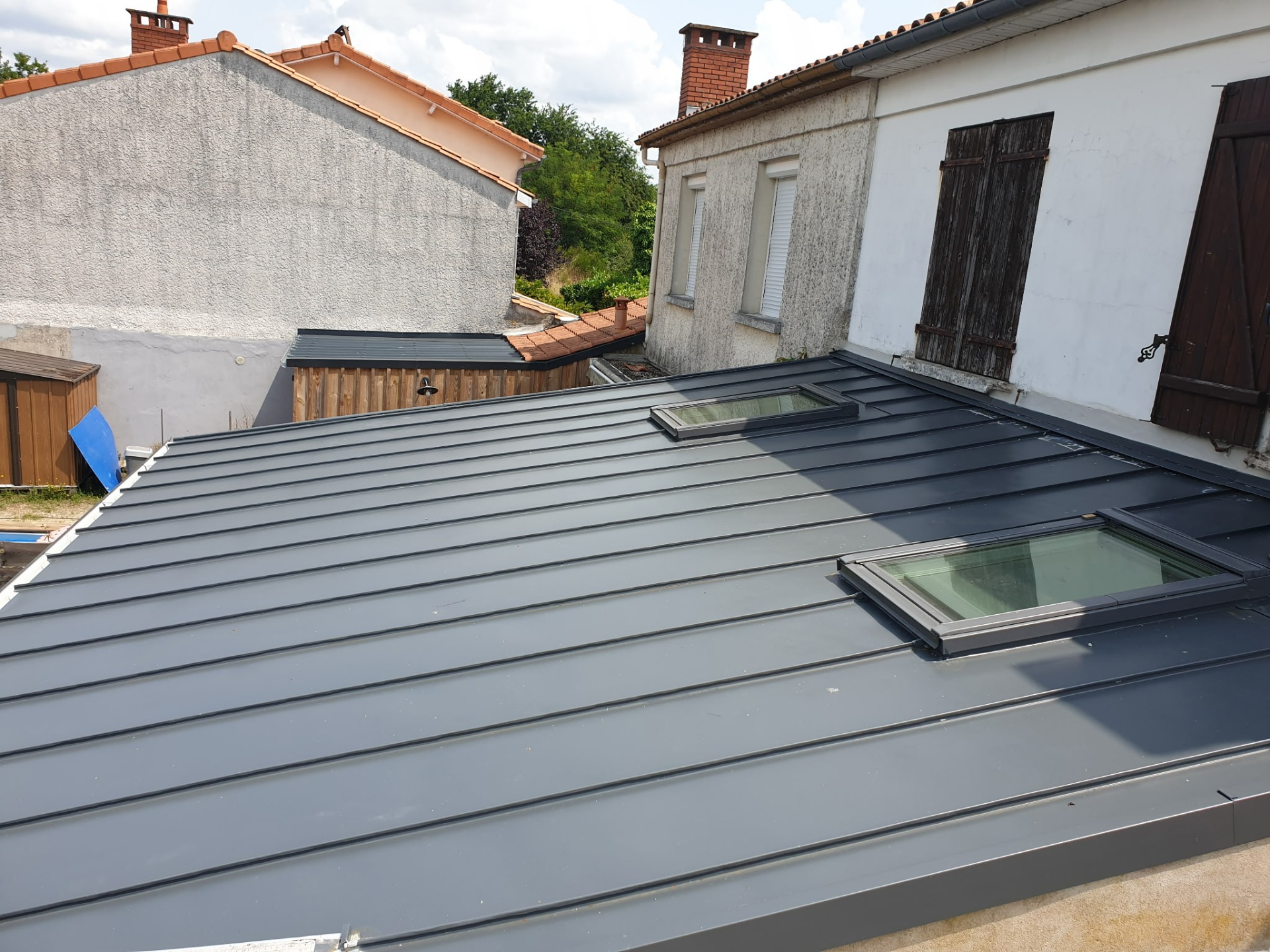 Fenêtres de toit pour apporter luminosité mais également esthétique