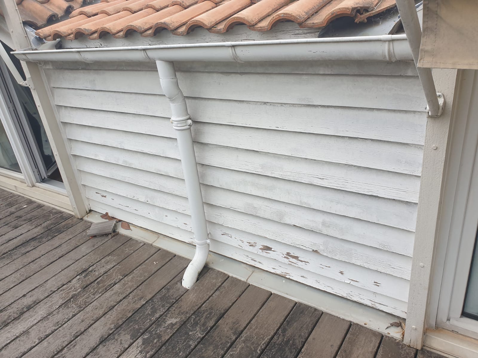 Façade en bois au Cap Ferret